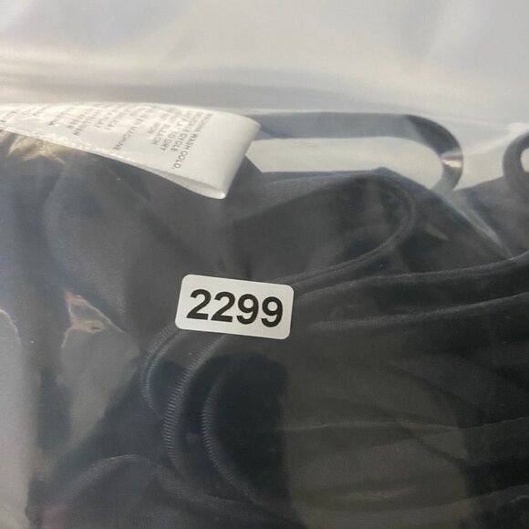 Good American Barely There One-Piece Swimsuit Strappy Stretch Black - Picture 8 of 8